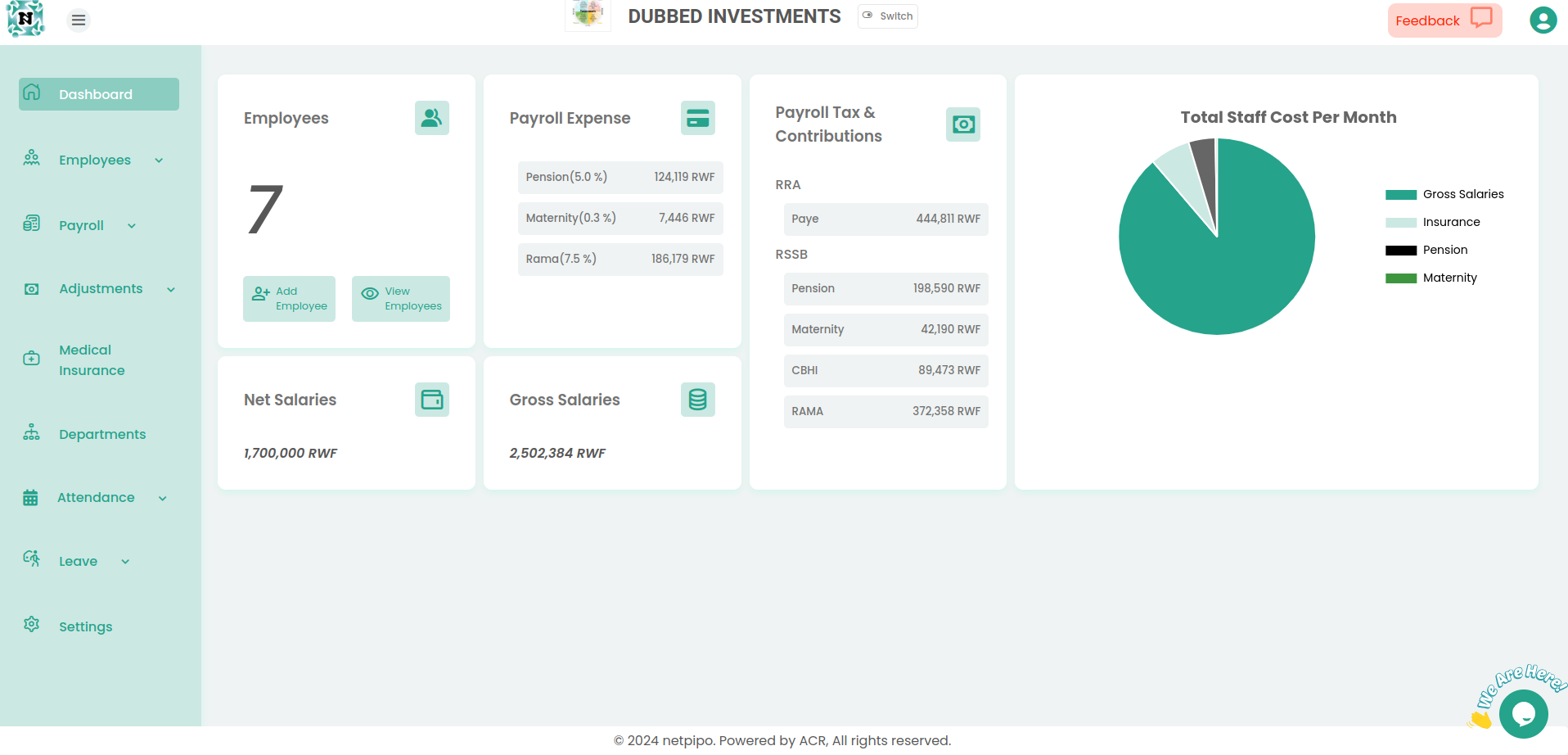 dashboard